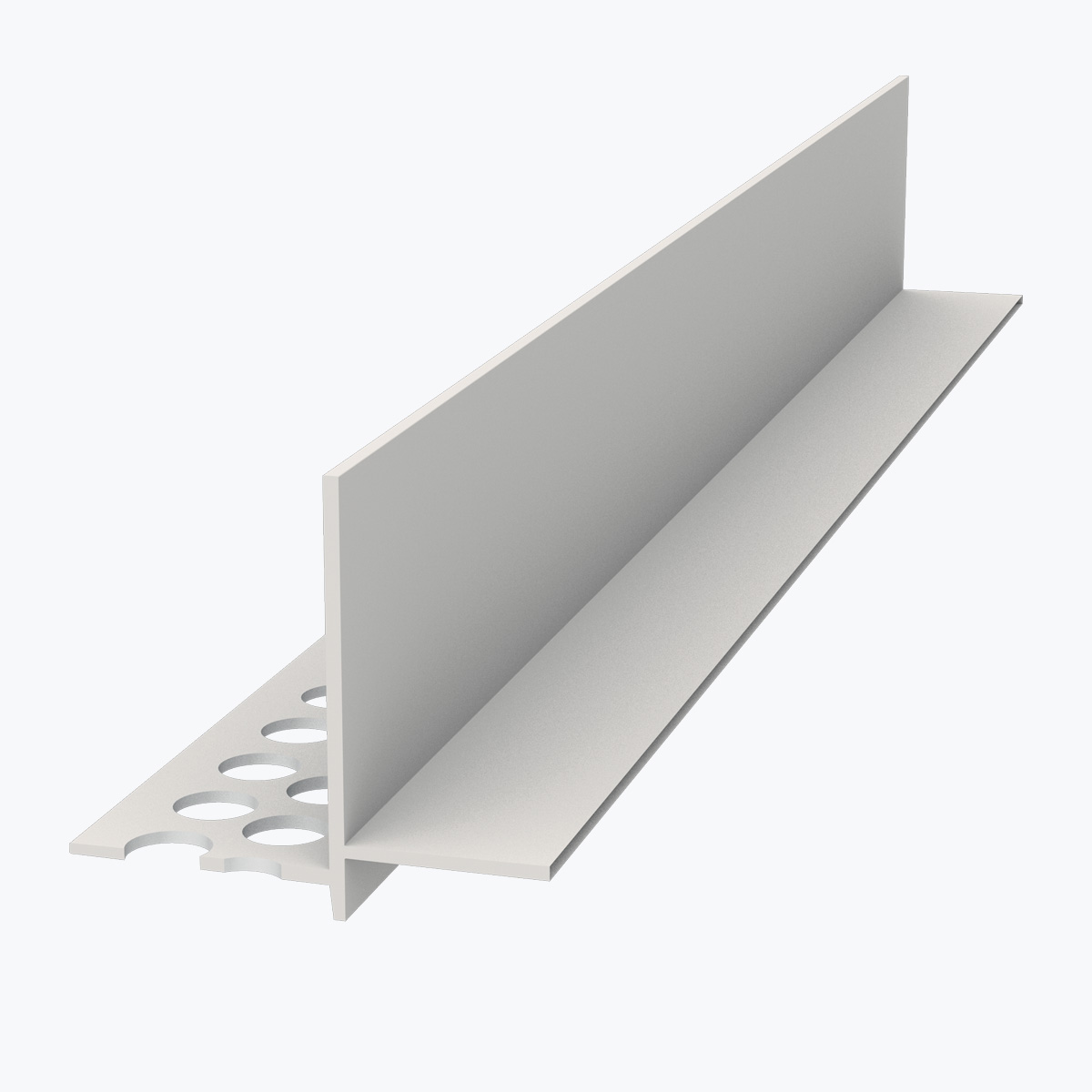 profile-transition-decaisse-enduire-faux-plafond-b101-tempolistel.jpg TEMPOLISTEL® B101 Ugradni prelazni profil za malterisanje za spoj spuštenog plafona od gipsanploče i demontažnog - Слика 1