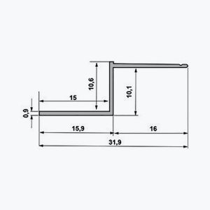 TEMPOLISTEL® A131 Profil za šuplju fugu - Слика 2