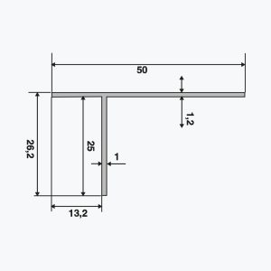 TEMPOLISTEL® A135 profil T - Слика 2